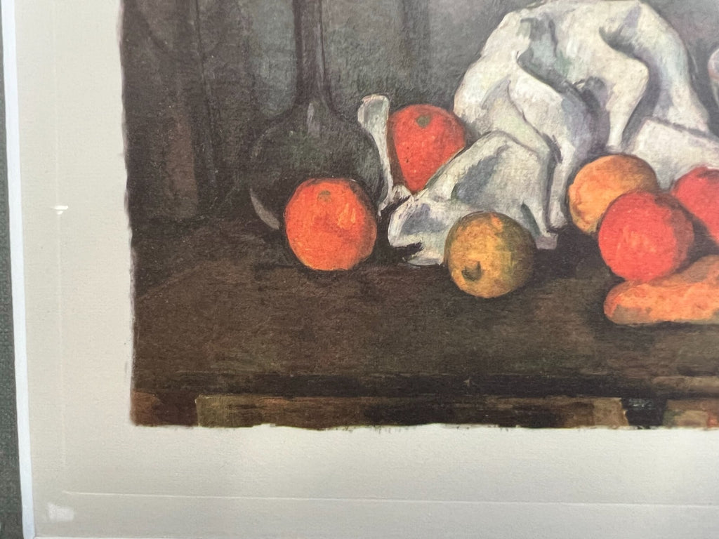 Farbradierung auf Papier nach Cézanne Sehr schöner Gesamtzustand