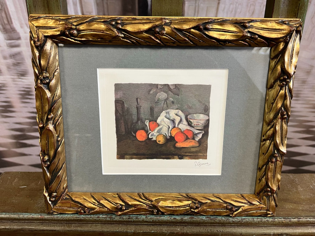 Farbradierung auf Papier nach Cézanne Sehr schöner Gesamtzustand
