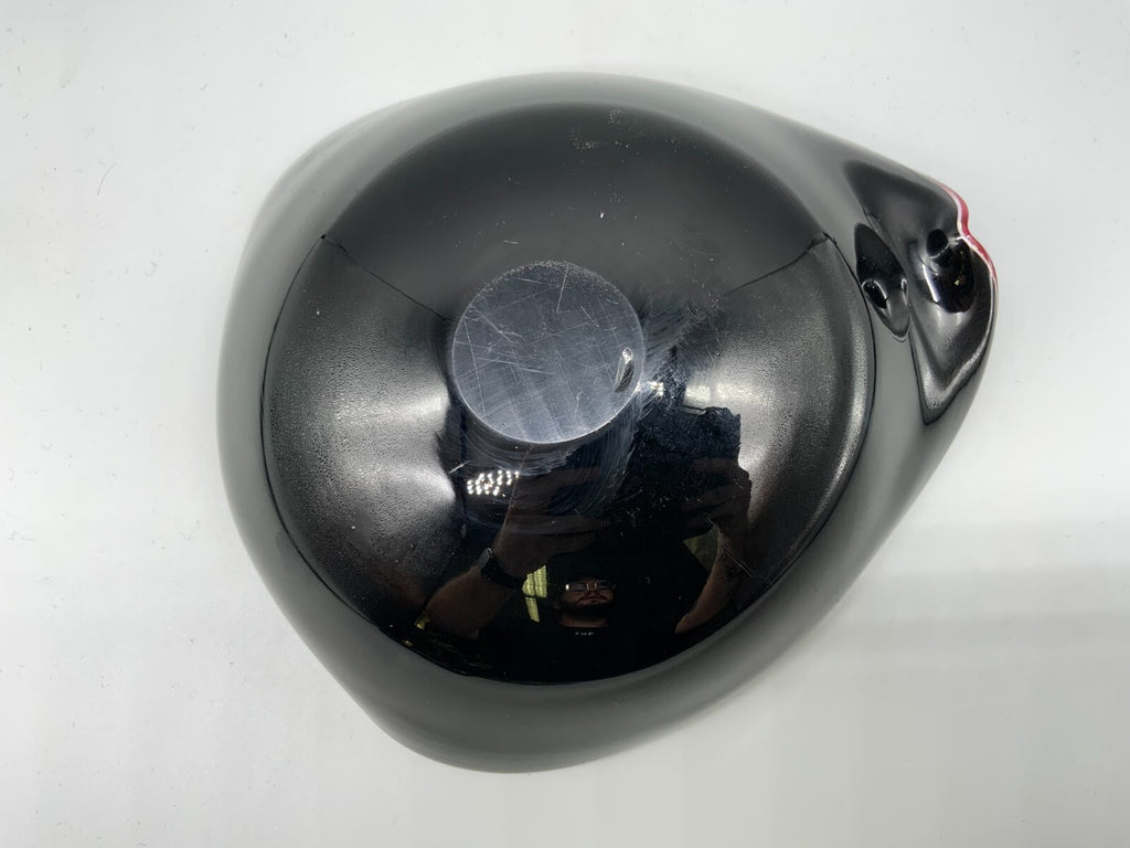Künstlerglas Schale aus Glas massiv gearbeitet Ø 22cm ohne Chips