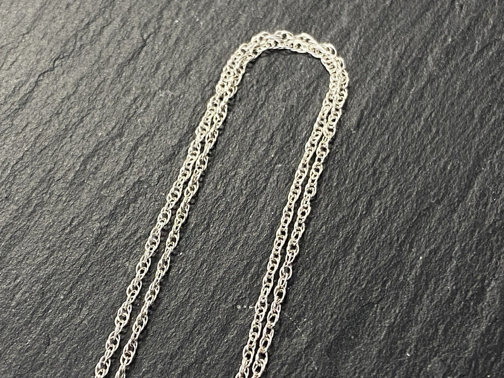 Halskette Kette Anhänger Metall Schwarzer Goldfluss 925 Sterling Silber