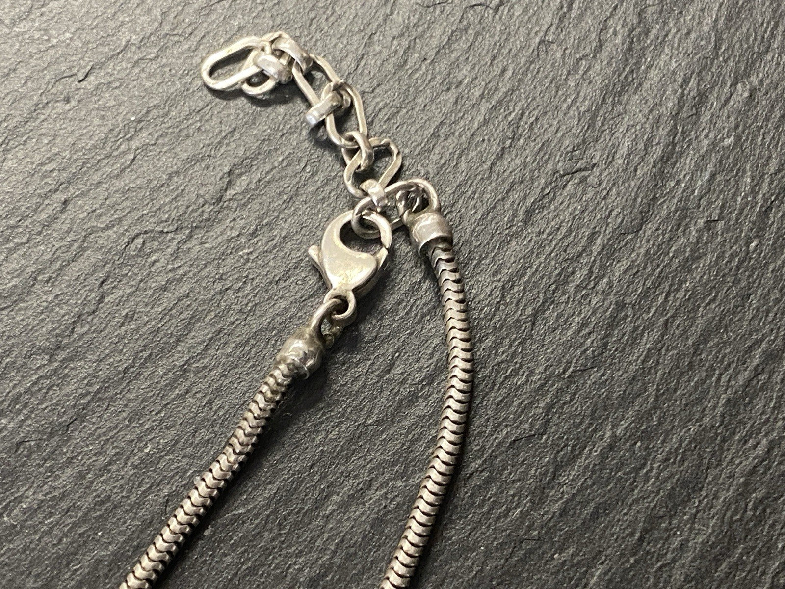 Halskette mit Anhänger Kette Perlmutt 925 Sterling Silber