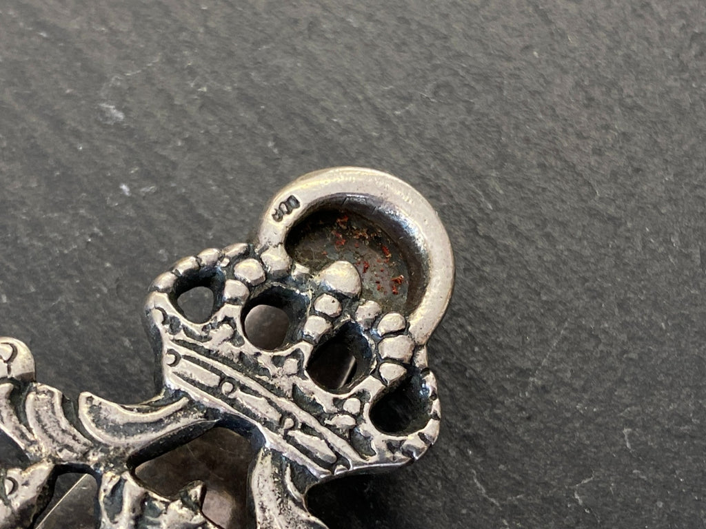 Charivari Rockstecker Hosenstecker aus Silber Drei Anhänger