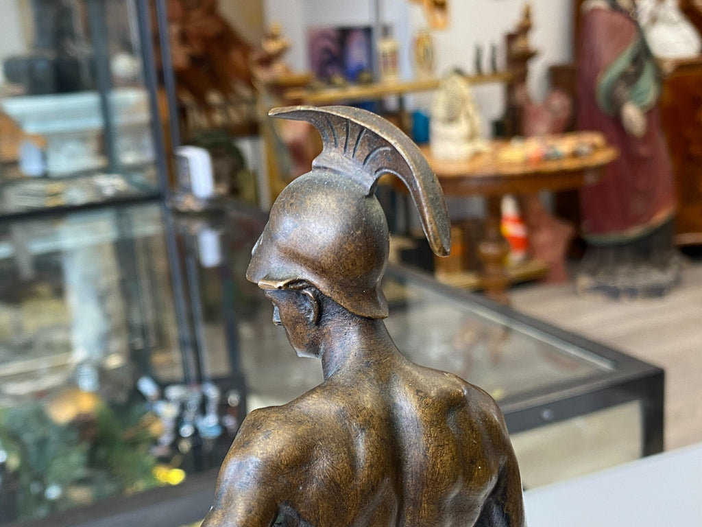 Victor Heinrich Seifert (1870-1953) Bronze Skulptur Kämpfer Gladiator