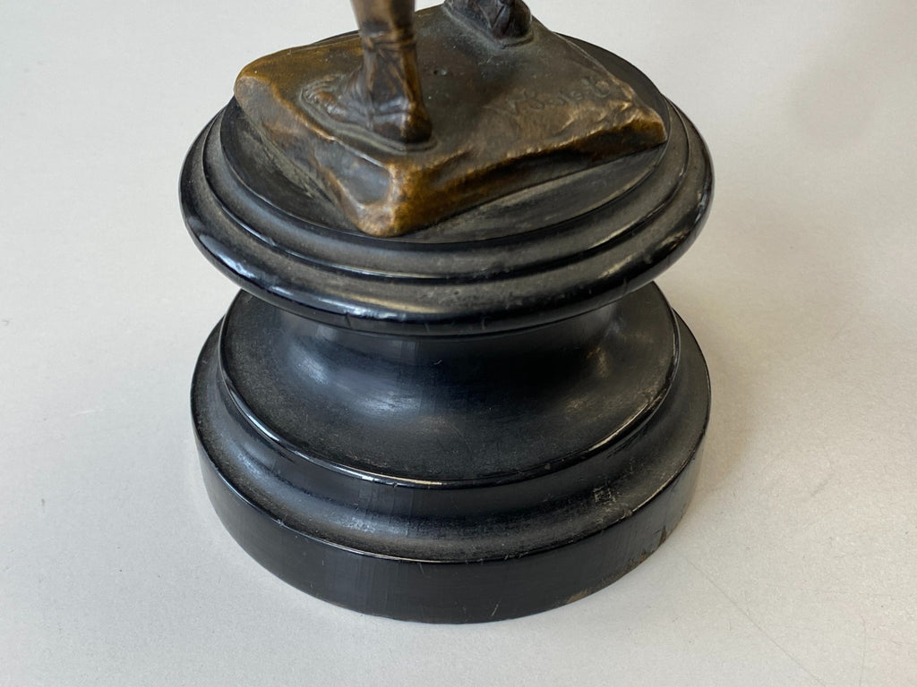 Victor Heinrich Seifert (1870-1953) Bronze Skulptur Kämpfer Gladiator