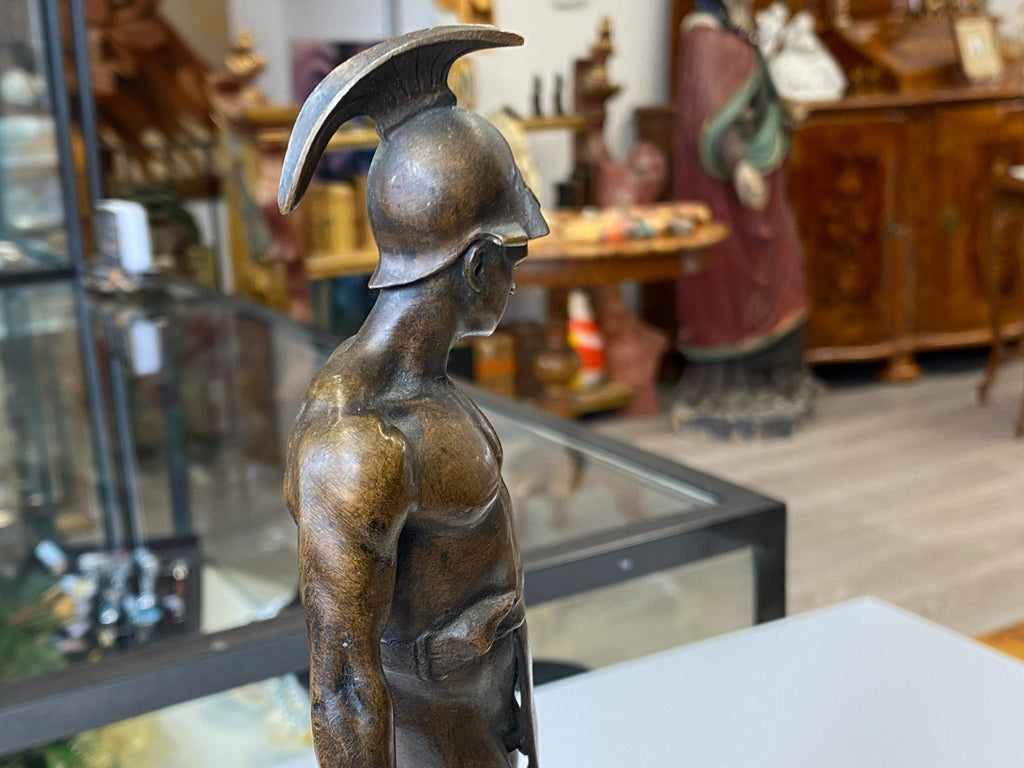 Victor Heinrich Seifert (1870-1953) Bronze Skulptur Kämpfer Gladiator