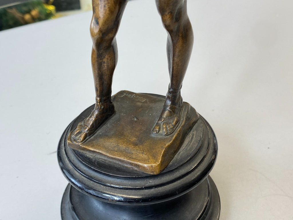 Victor Heinrich Seifert (1870-1953) Bronze Skulptur Kämpfer Gladiator
