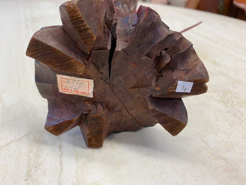 China Skulptur aus Holz Gelehrter 30cm hoch