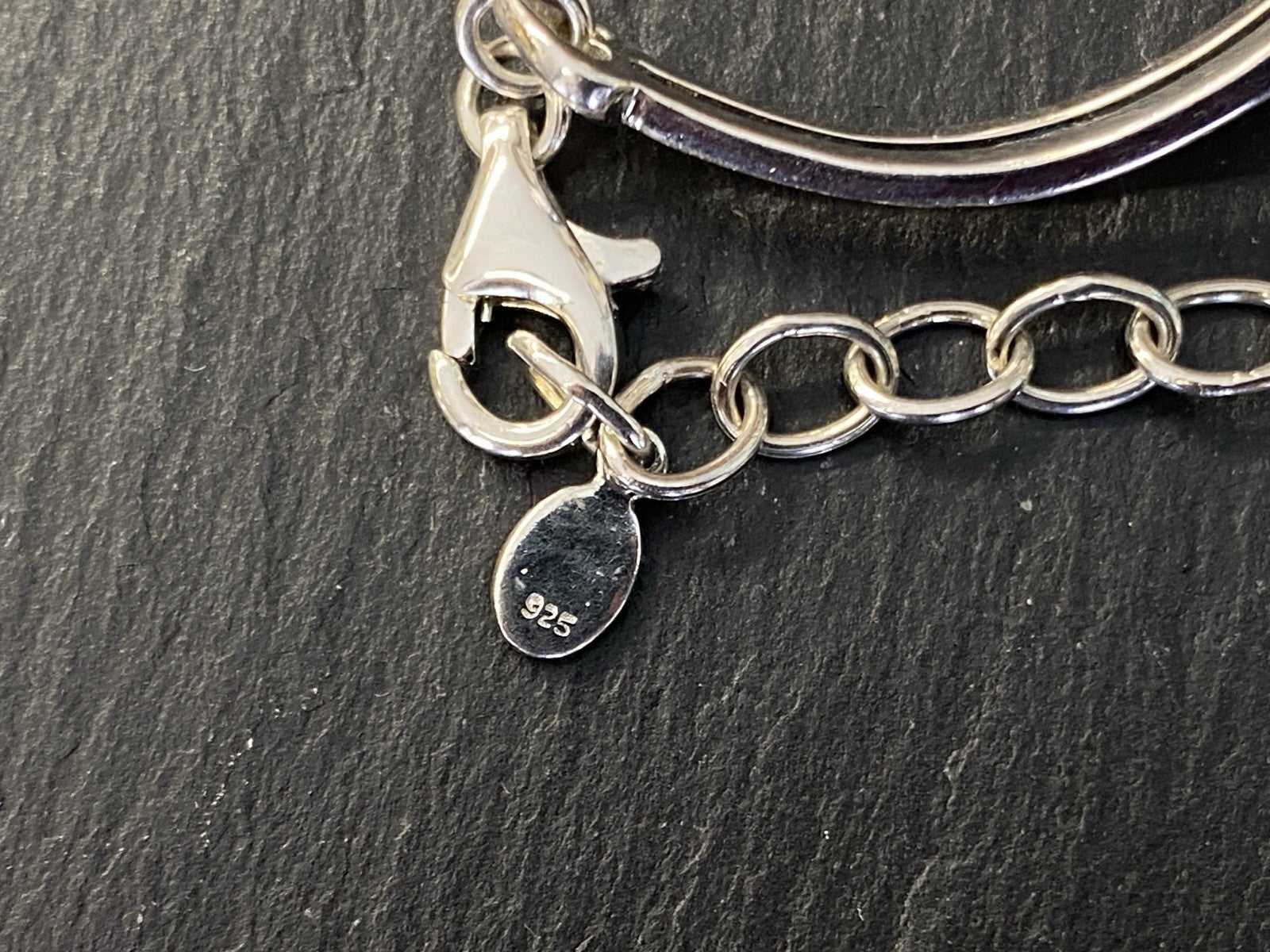 Set Schmuck Mode Armband Ring Anhänger Glas Aqua Farbe 925 Sterling Silber