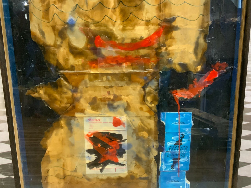 Georg Sternbacher Gemälde Acrylgemälde Mixed Media New York I