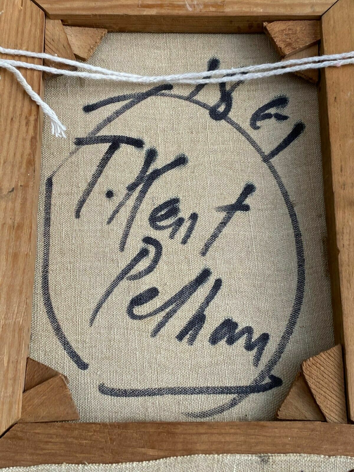 Ölgemälde Frau mit Mädchen Thomas Kent Pelham Attr. Gemälde Öl auf Leinwand