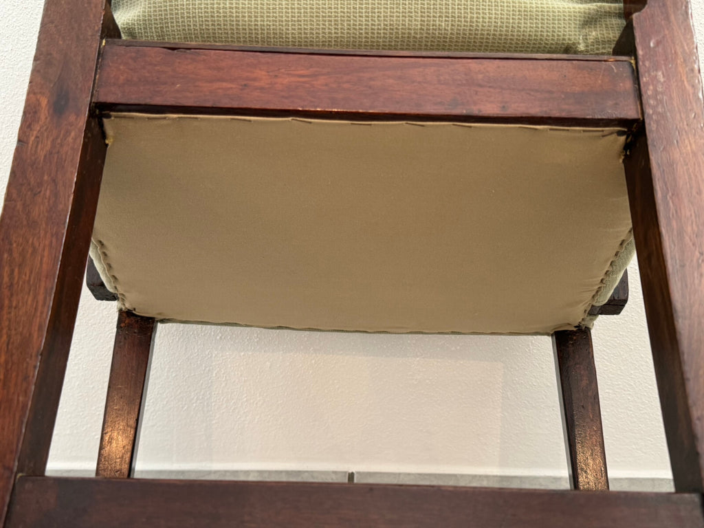 Antiker Neo Klassizismus Stuhl um 1880 Eiche massiv