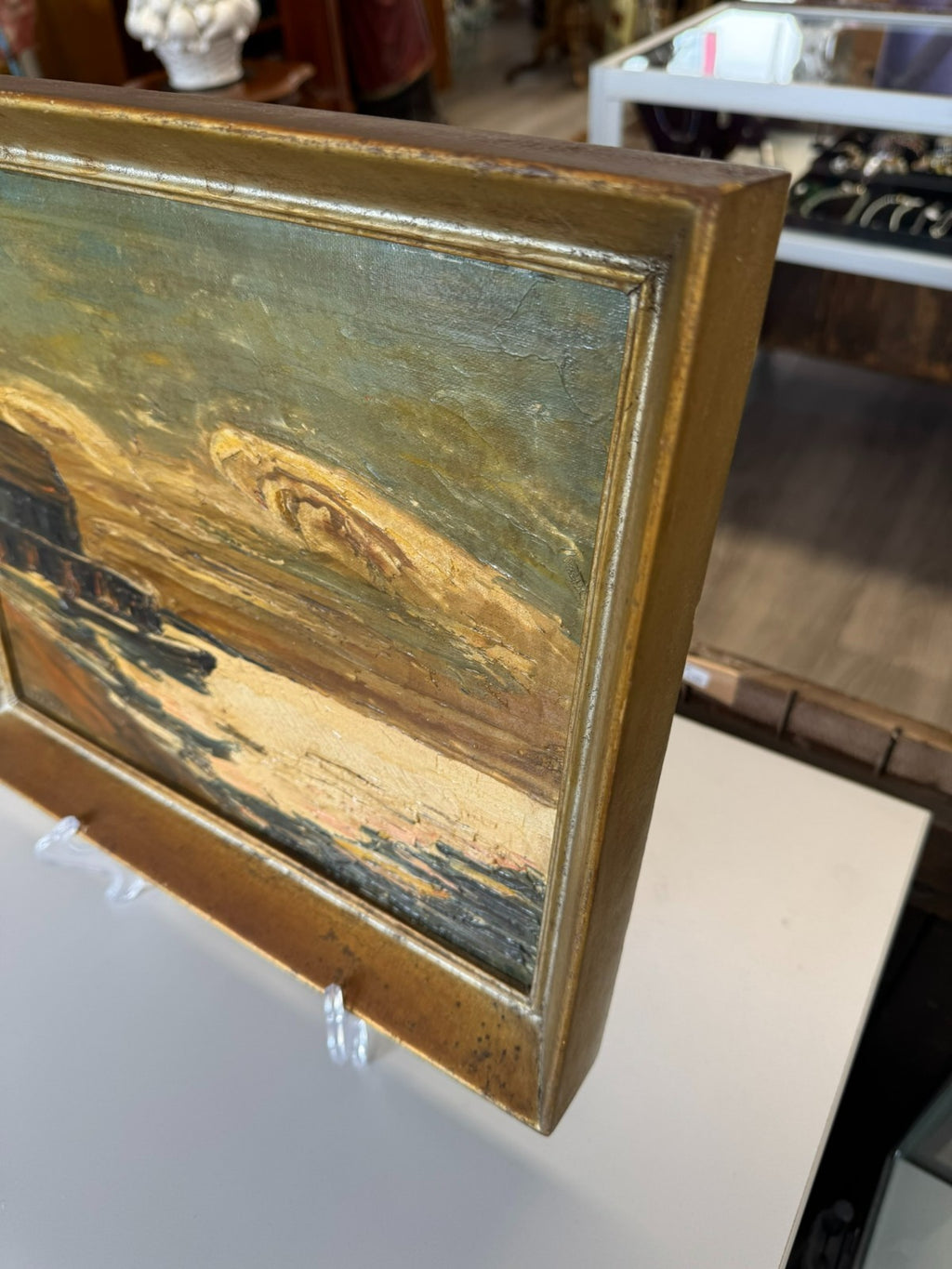 Ölgemälde Landschaft signiert Harry (heinrich) Pfeiffer (1874-c.1960)