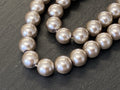 SCHWERE HALSKETTE PERLENKETTE KETTE PERLE PERLEN KUNSTPERLEN 1,2cm ca 165g