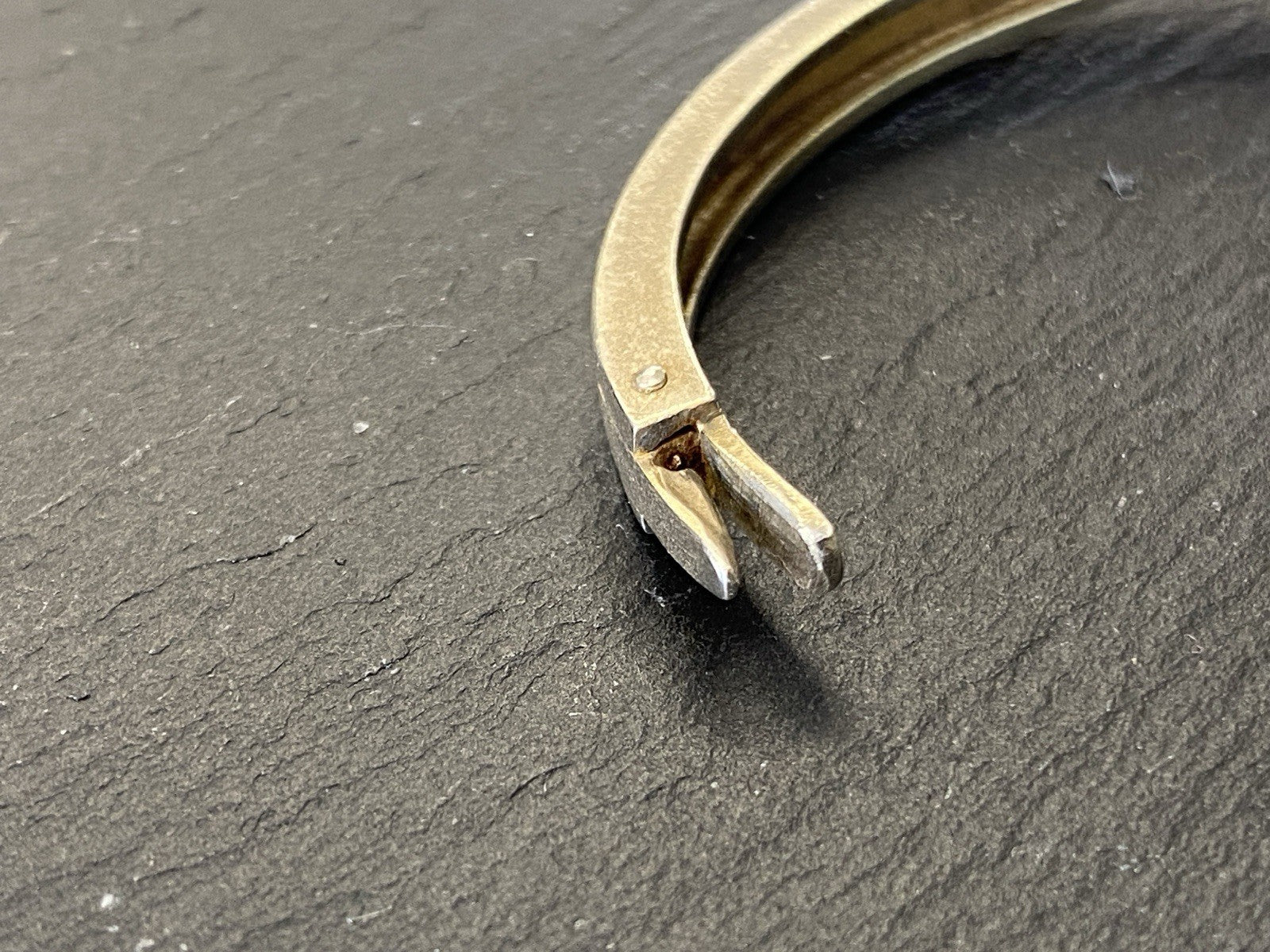 Armreif Armband 925 Sterling Silber Melée Diamant 0,03ct ca 23,53g