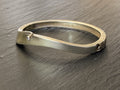 ARMREIF ARMBAND 925 STERLING SILBER MELÉE DIAMANT 0,03ct ca 23,53g