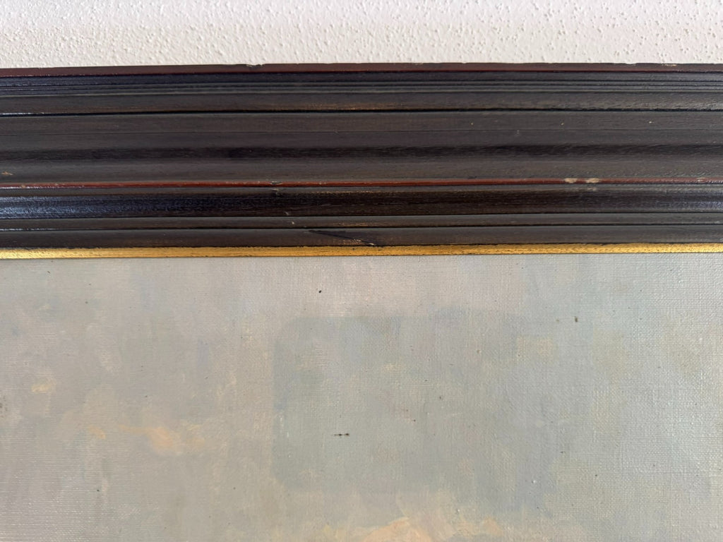 Ölgemälde Landschaft Thörishaus bei Bern signiert Willy Monnier (1909-1981)
