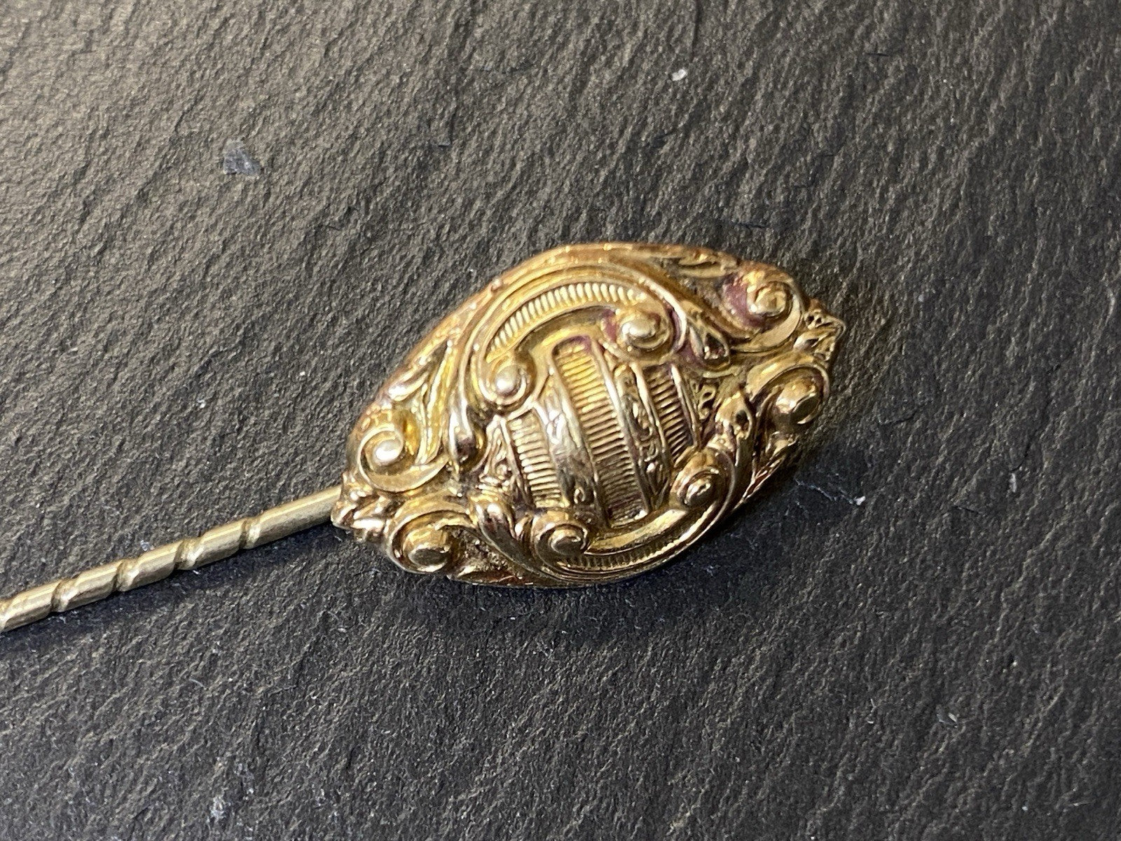 Anstecknadel Brosche Biedermeier Filigranes Dekor