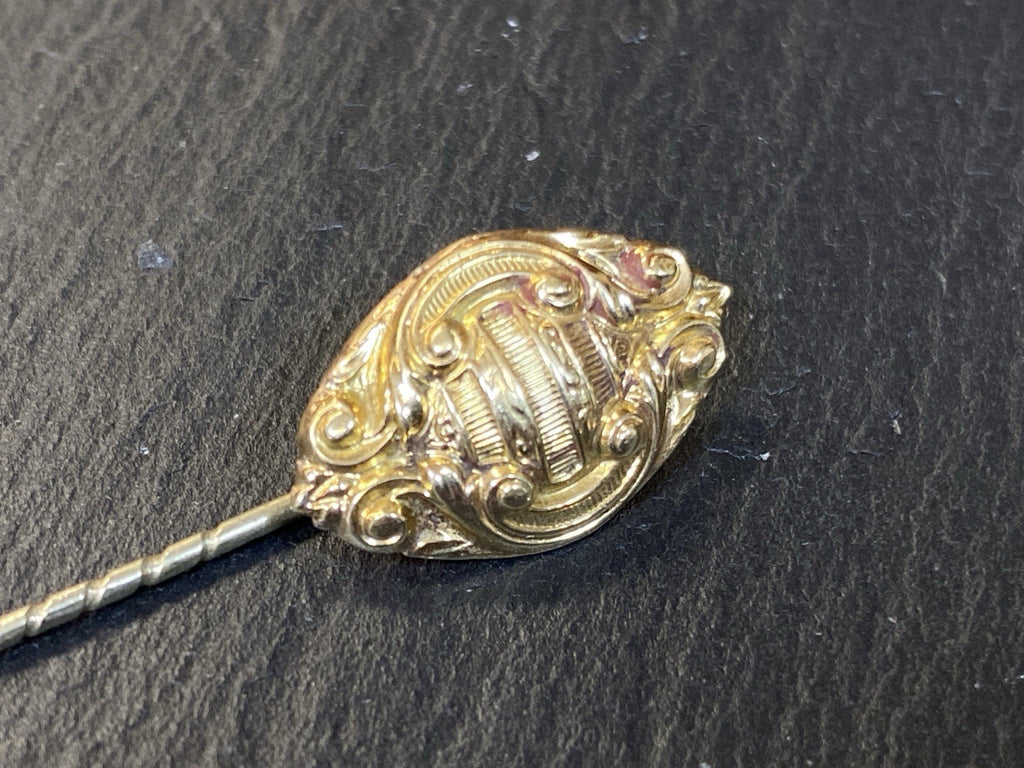 Anstecknadel Brosche Biedermeier Filigranes Dekor