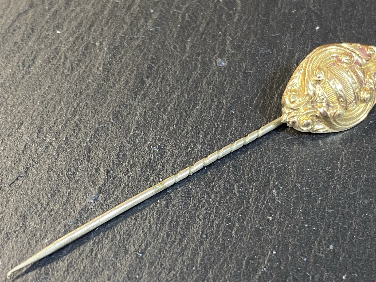 Anstecknadel Brosche Biedermeier Filigranes Dekor
