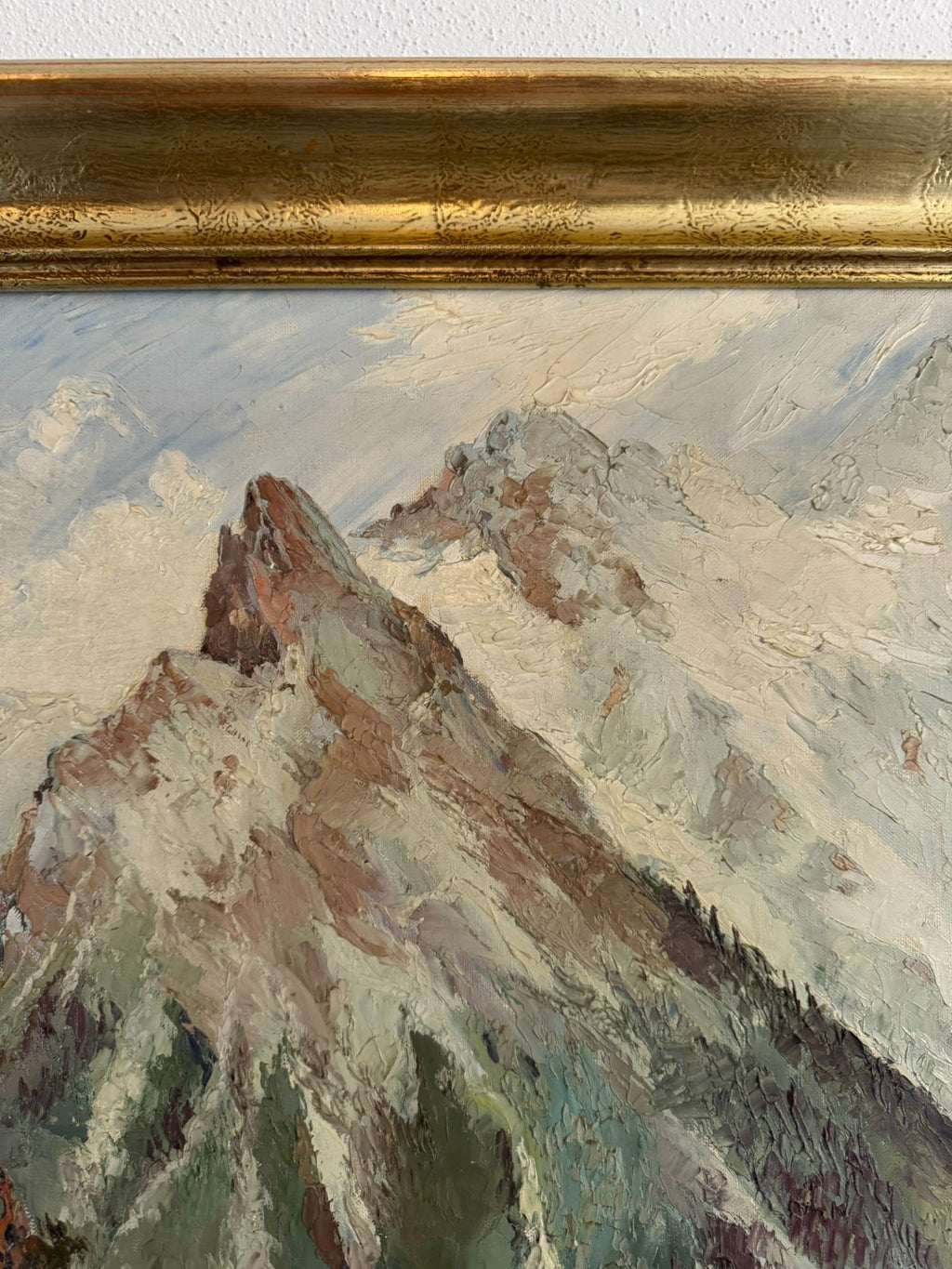Ölgemälde Landschaft signiert A. Rheinboldt