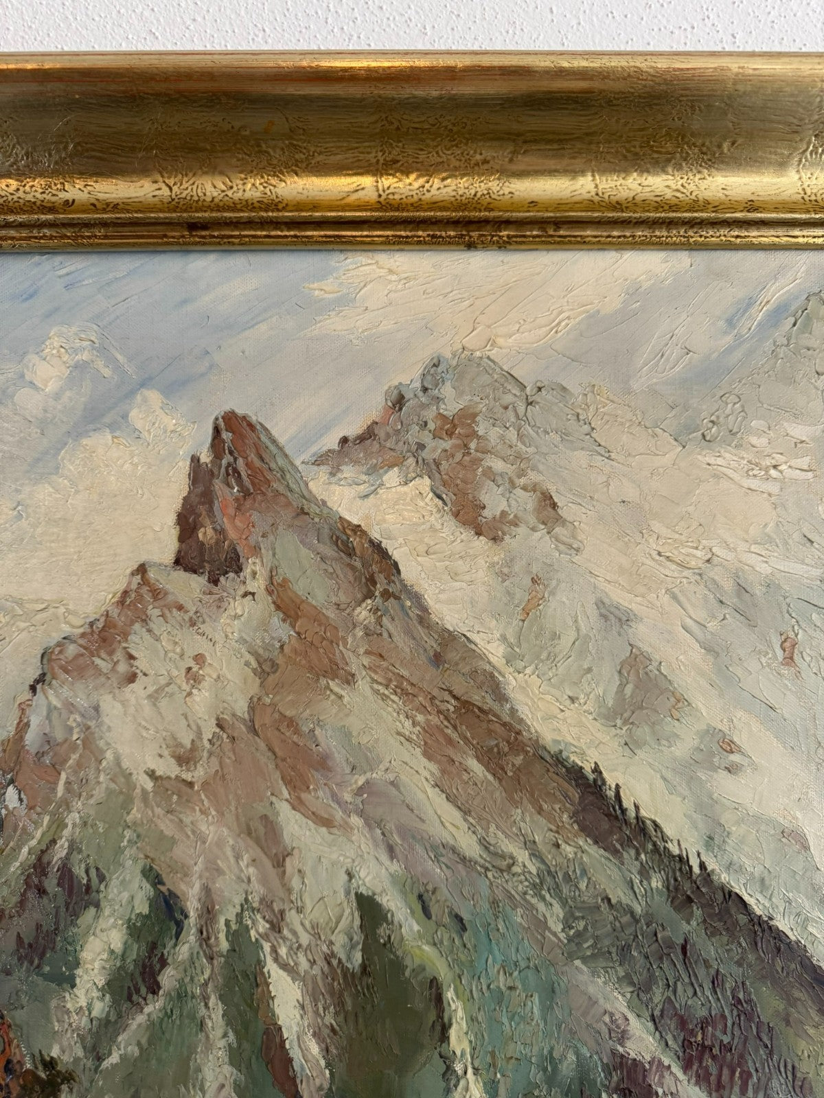 Ölgemälde Landschaft signiert A. Rheinboldt