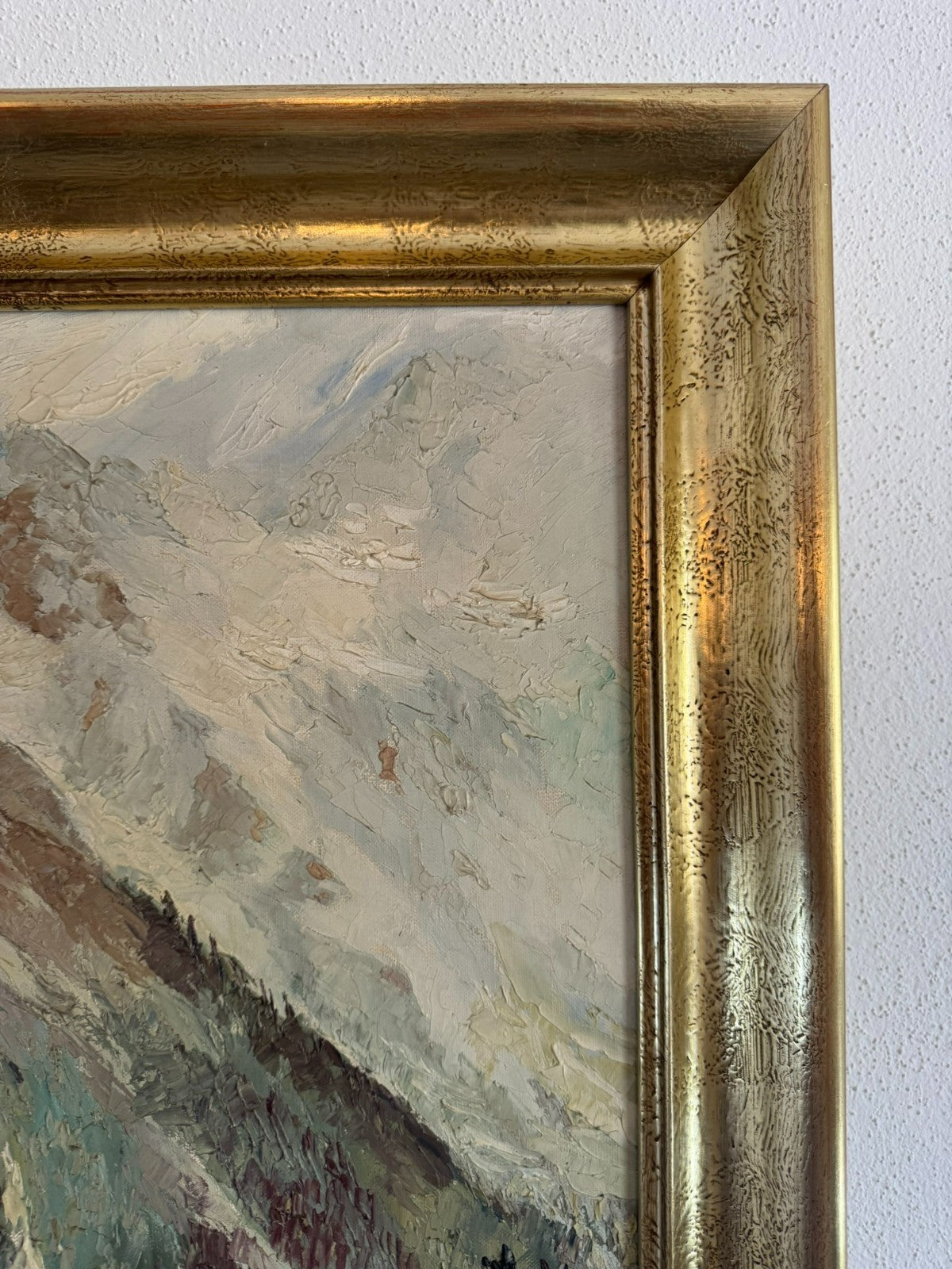 Ölgemälde Landschaft signiert A. Rheinboldt