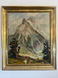 ÖLGEMÄLDE LANDSCHAFT SIGNIERT A. RHEINBOLDT