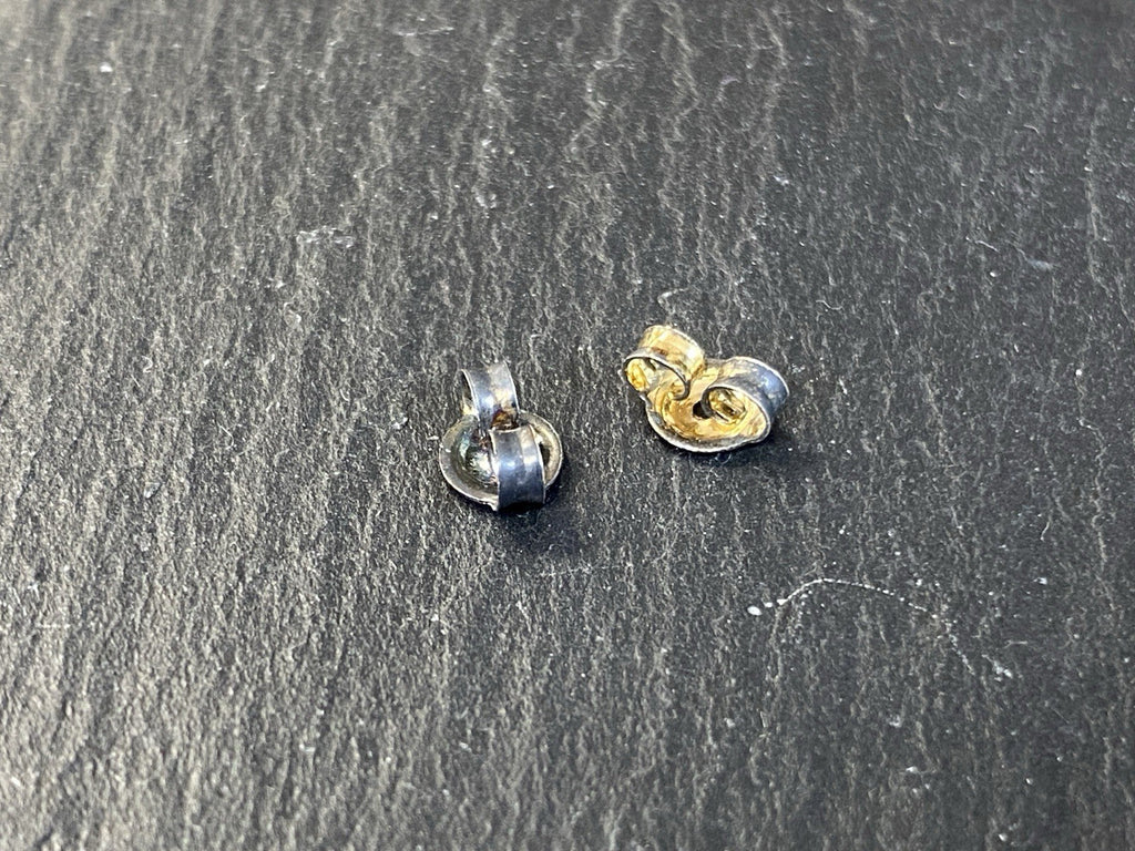 Ohrhänger Rauchquarz 925 Sterling Silber Tropfenschliff Tropfen vergoldet