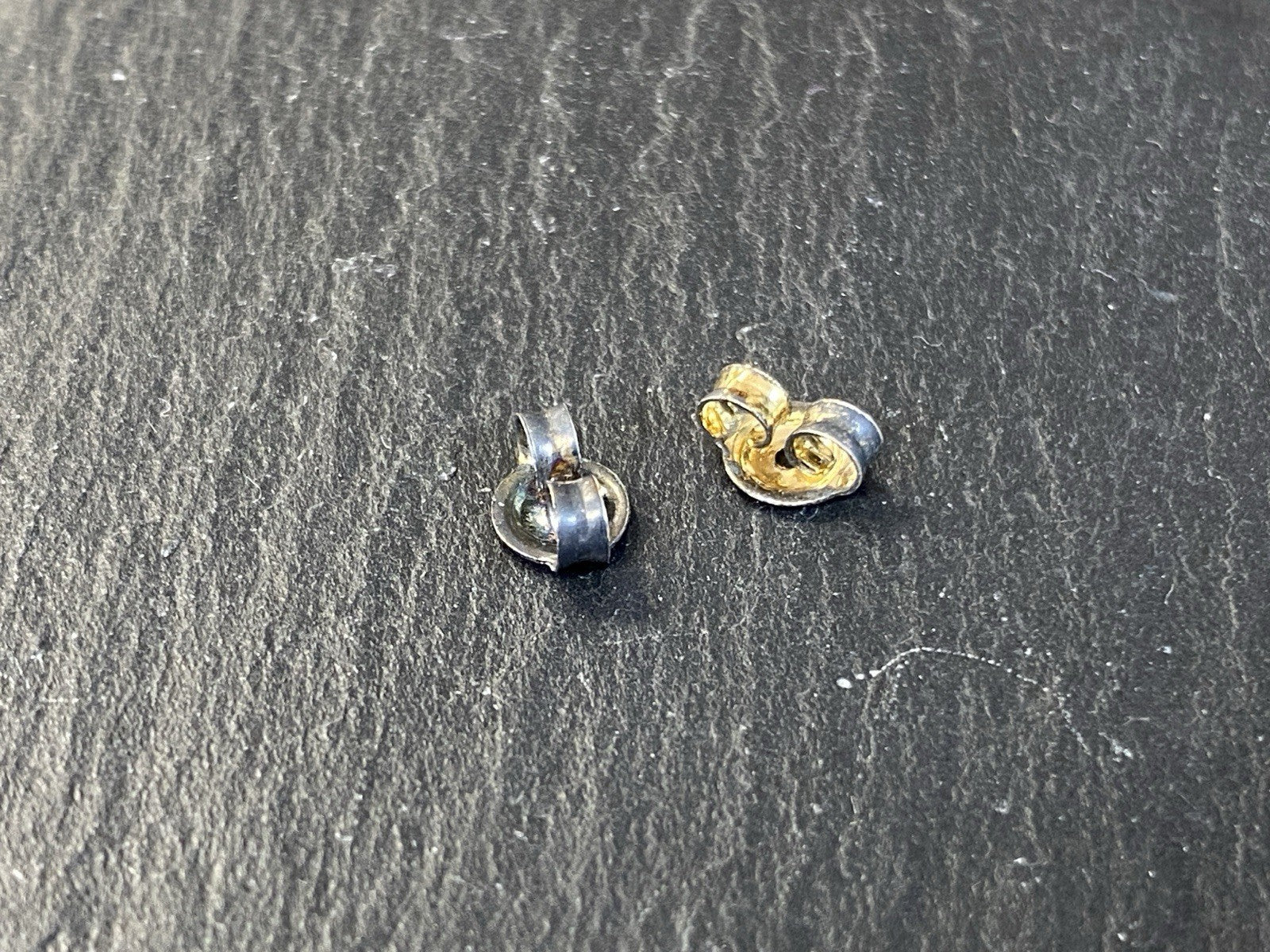 Ohrhänger Rauchquarz 925 Sterling Silber Tropfenschliff Tropfen vergoldet