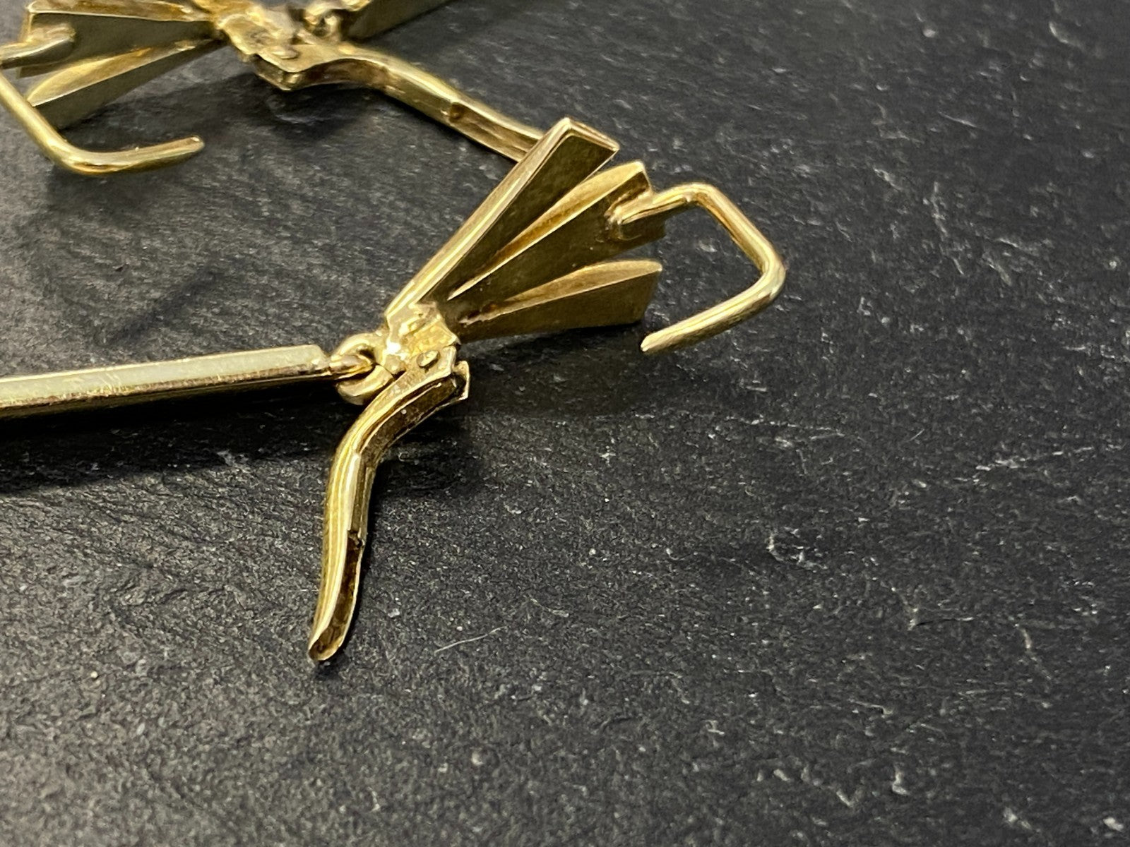 Paar Ohrringe aus Weissgold Gold 14K 585 7,39g mit Perle Perlenohrringe
