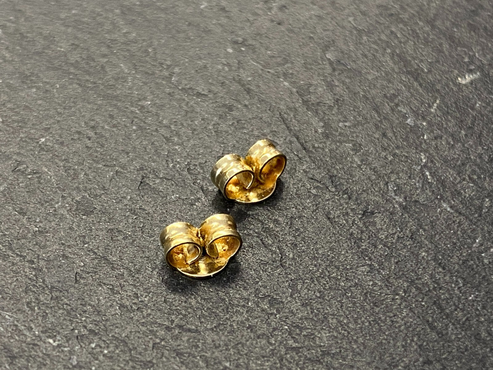 Paar Ohrringe aus Gelbgold Gold 14K 585 5,73g mit Perle und Diamanten