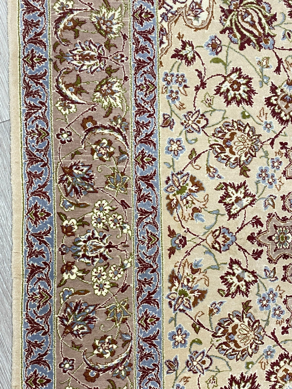 Isfahan Teppich Seideteppich Seide 1.000.000 Knoten 167x107cm Orientteppich