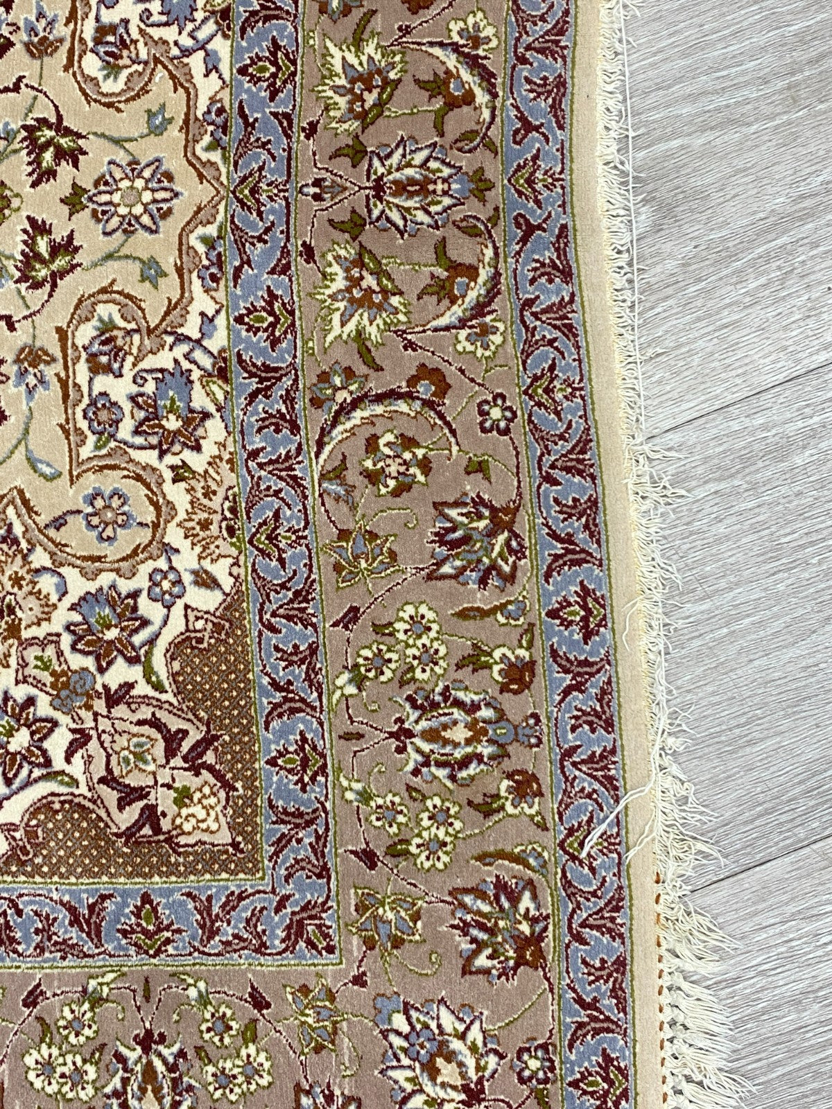 Isfahan Teppich Seideteppich Seide 1.000.000 Knoten 167x107cm Orientteppich