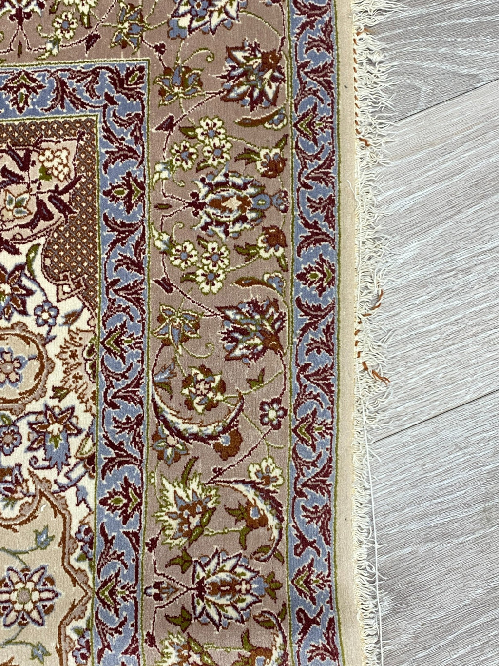 Isfahan Teppich Seideteppich Seide 1.000.000 Knoten 167x107cm Orientteppich