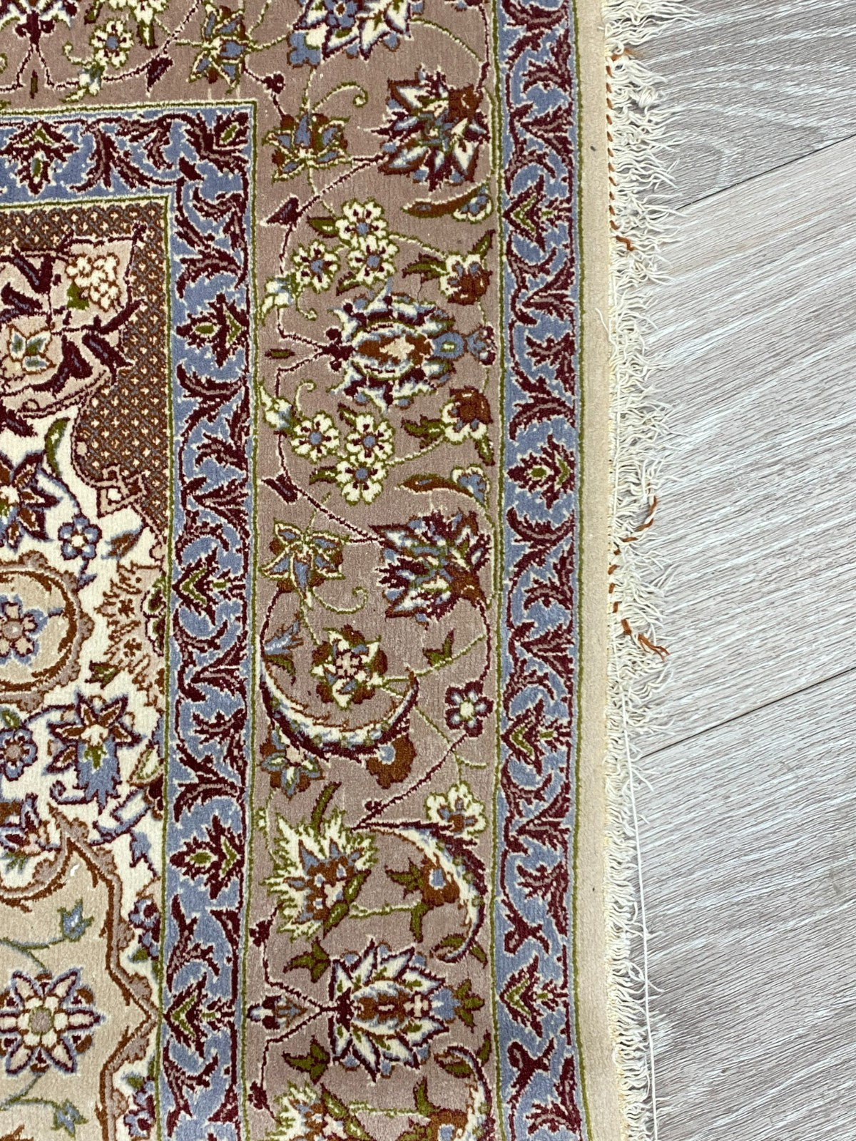 Isfahan Teppich Seideteppich Seide 1.000.000 Knoten 167x107cm Orientteppich