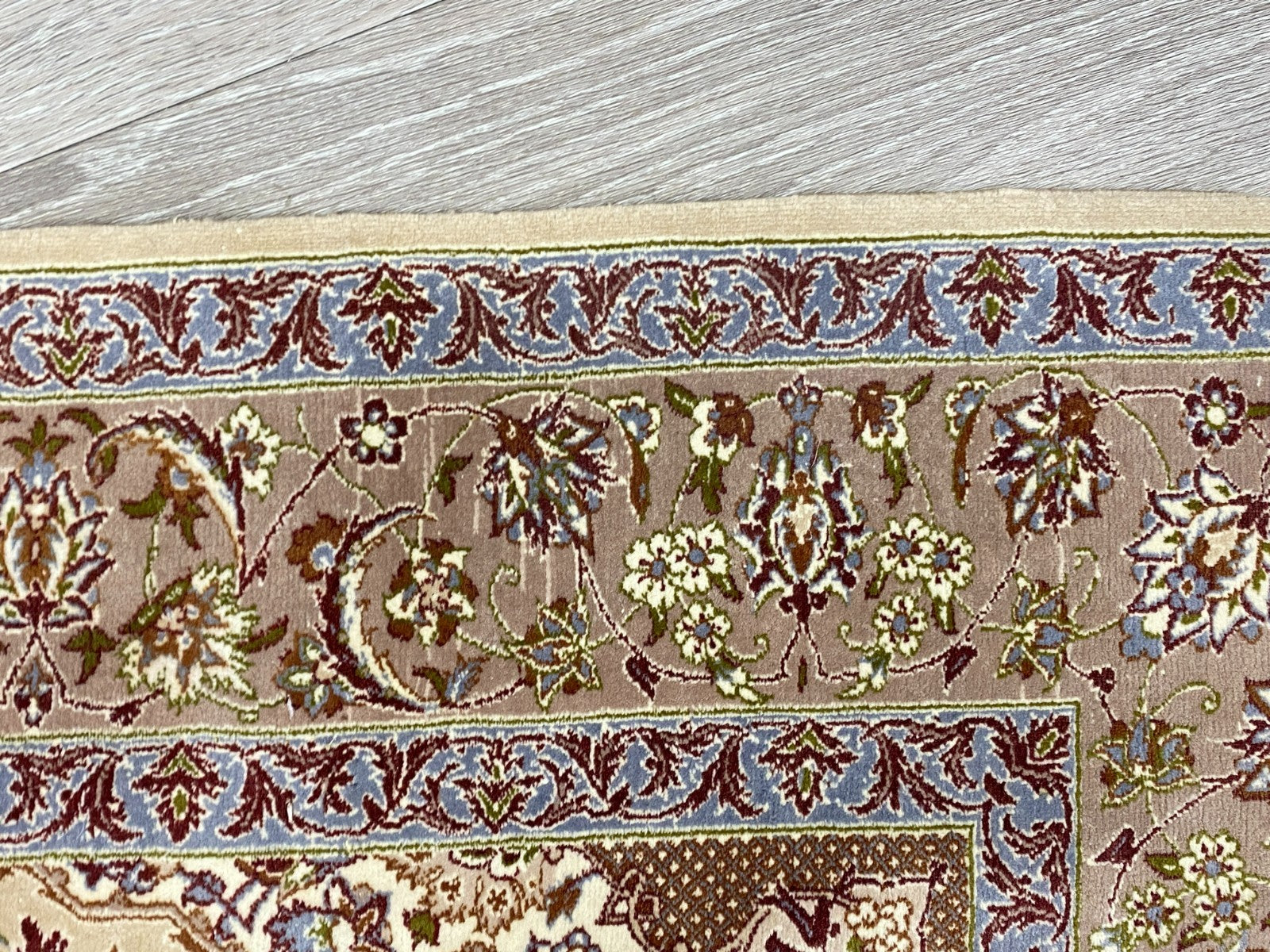 Isfahan Teppich Seideteppich Seide 1.000.000 Knoten 167x107cm Orientteppich