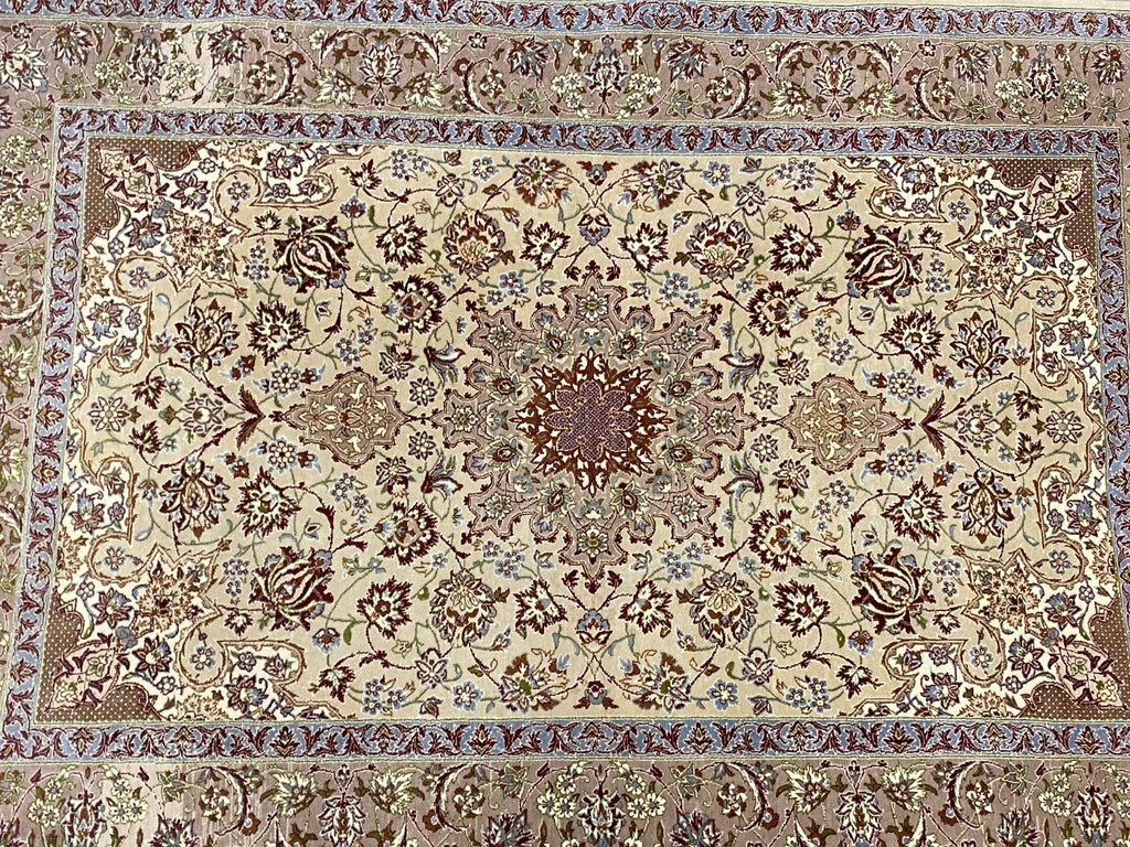 Isfahan Teppich Seideteppich Seide 1.000.000 Knoten 167x107cm Orientteppich