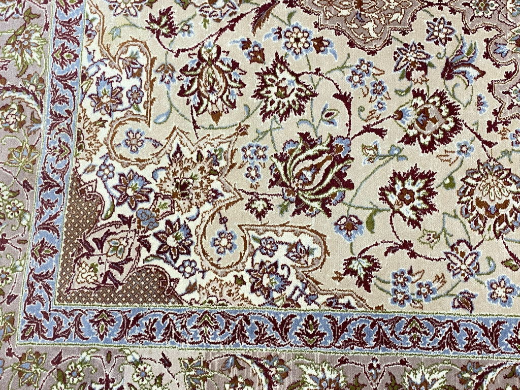 Isfahan Teppich Seideteppich Seide 1.000.000 Knoten 167x107cm Orientteppich