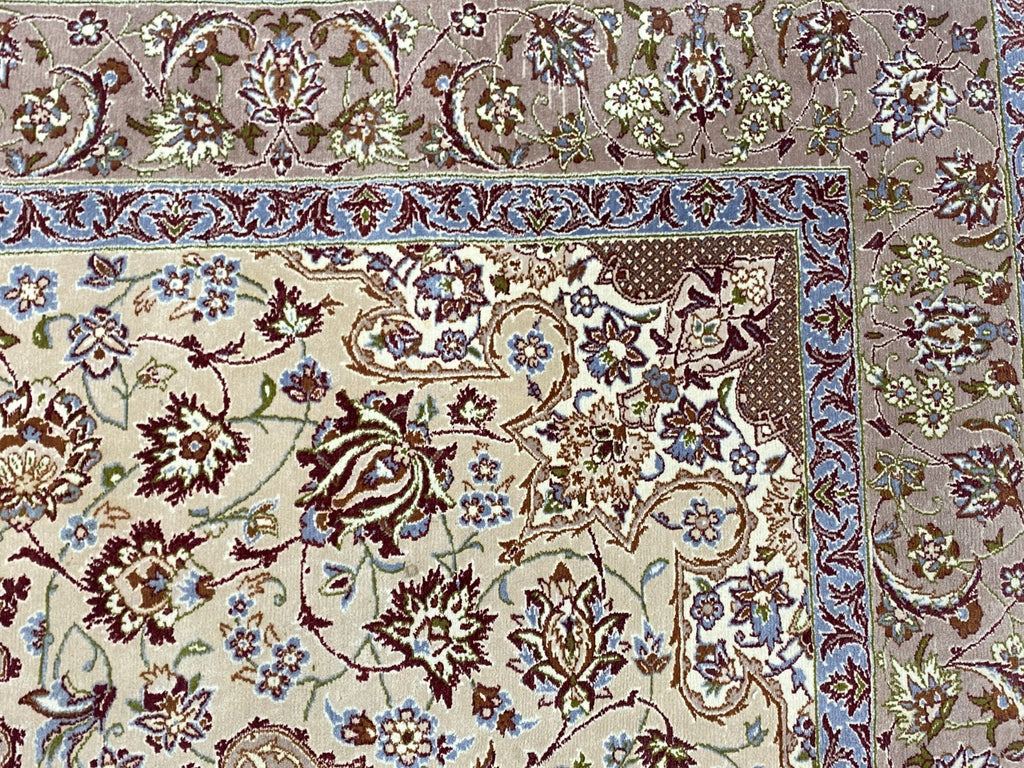 Isfahan Teppich Seideteppich Seide 1.000.000 Knoten 167x107cm Orientteppich