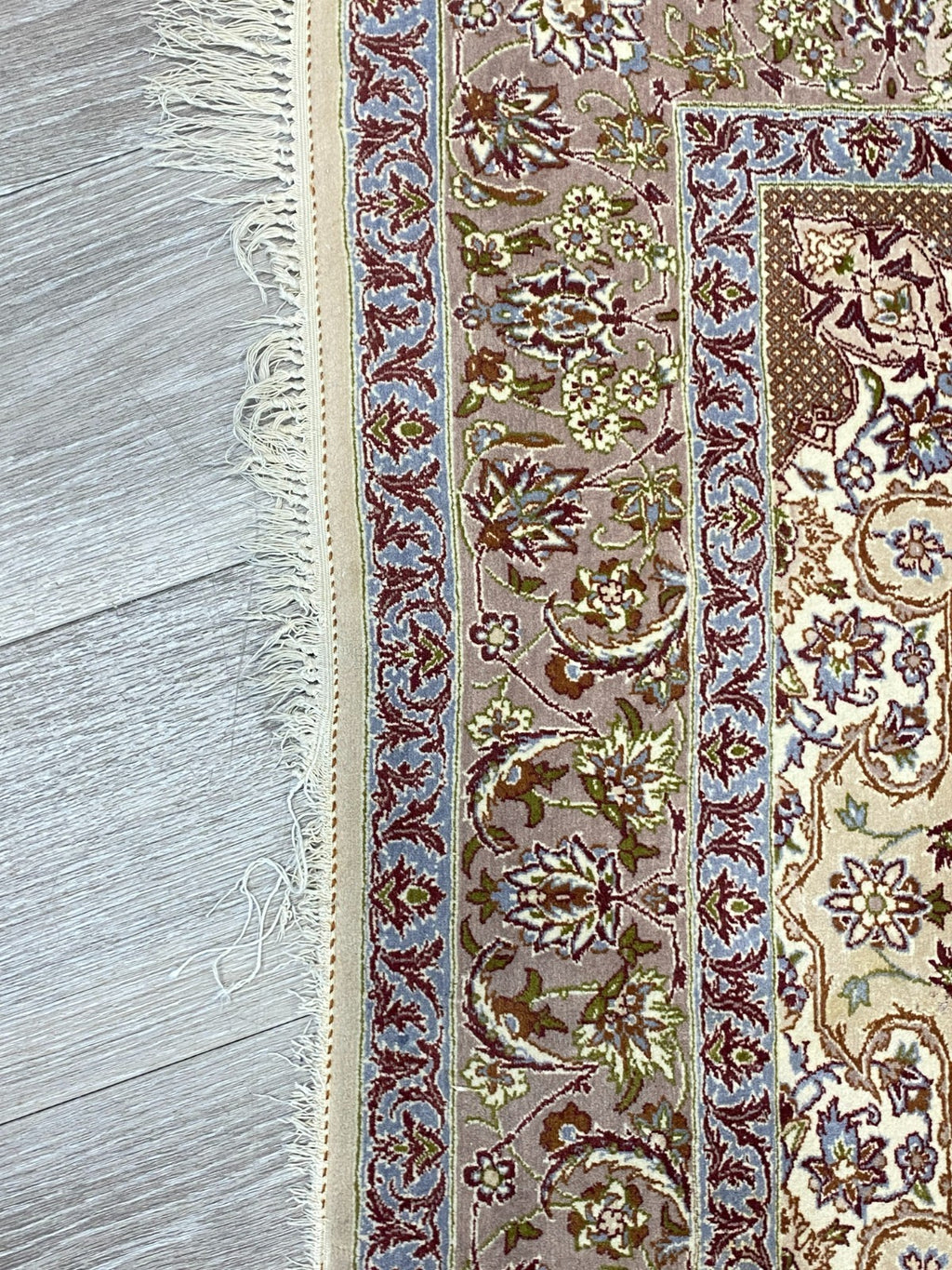 Isfahan Teppich Seideteppich Seide 1.000.000 Knoten 167x107cm Orientteppich