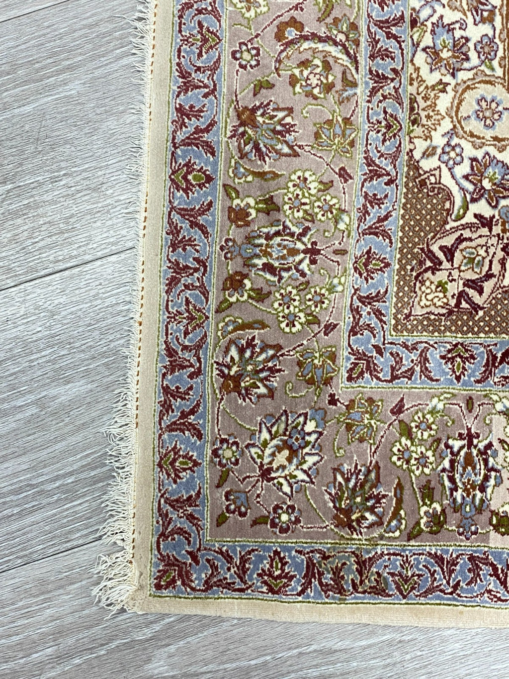 Isfahan Teppich Seideteppich Seide 1.000.000 Knoten 167x107cm Orientteppich