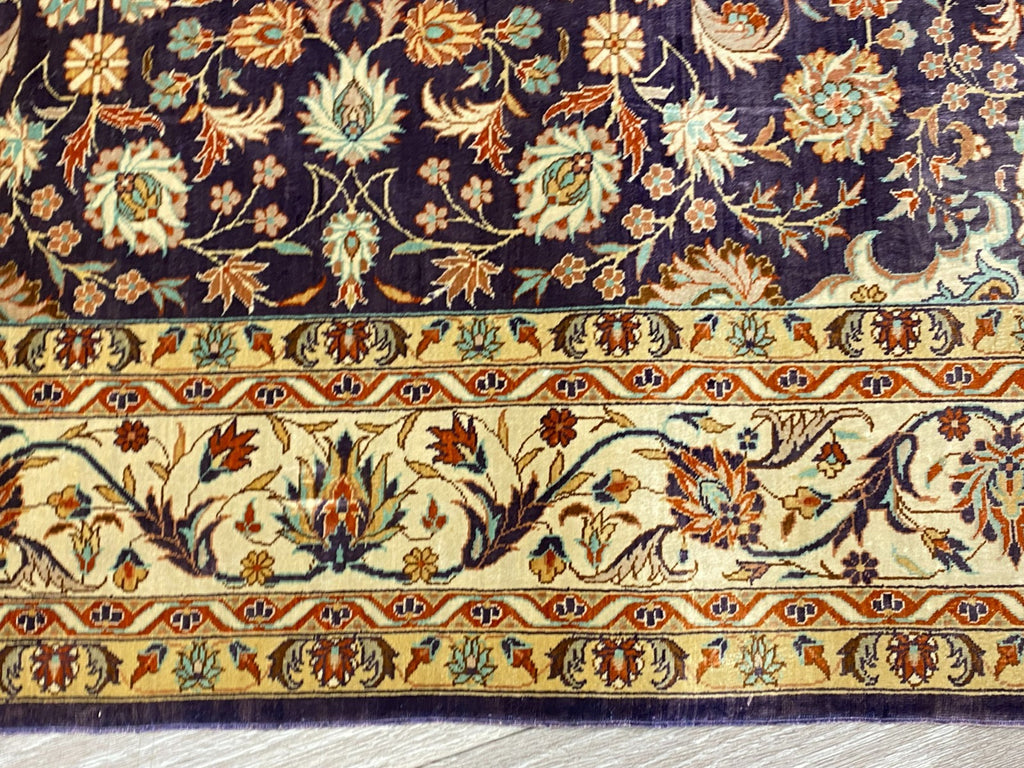 Isfahan Teppich Seideteppich Seide 1.000.000 Knoten 163x93cm Orientteppich