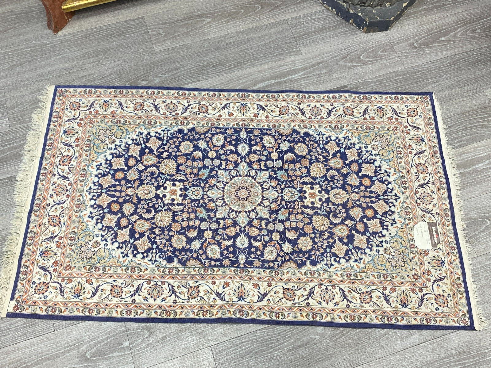 Isfahan Teppich Seideteppich Seide 1.000.000 Knoten 163x93cm Orientteppich