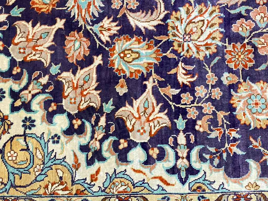 Isfahan Teppich Seideteppich Seide 1.000.000 Knoten 163x93cm Orientteppich