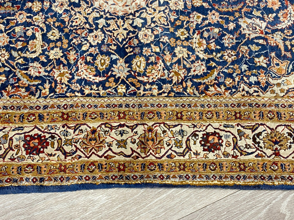 Nain Teppich Seideteppich Seide 1.000.000 Knoten 178x93cm Orientteppich