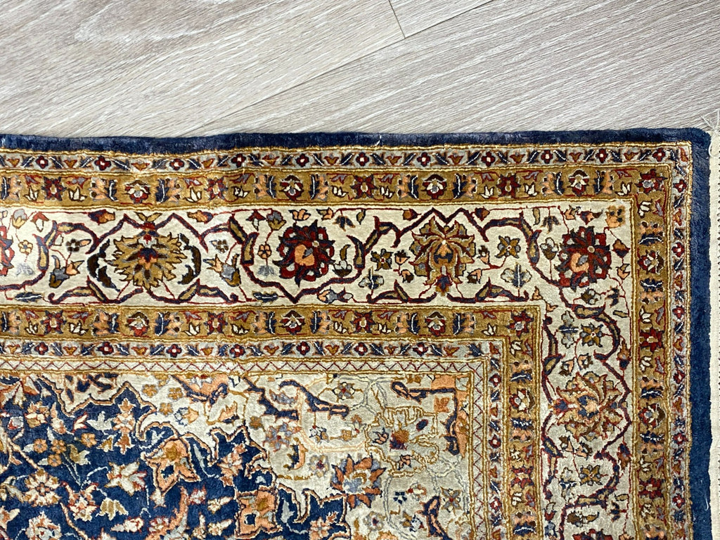 Nain Teppich Seideteppich Seide 1.000.000 Knoten 178x93cm Orientteppich