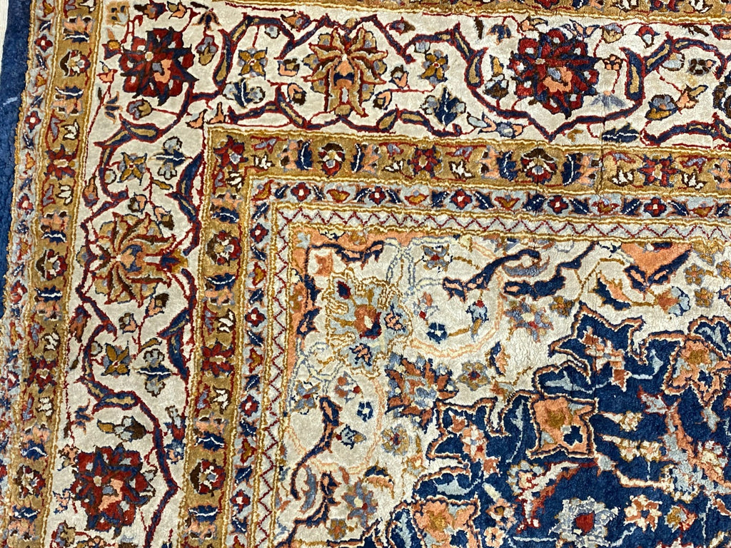 Nain Teppich Seideteppich Seide 1.000.000 Knoten 178x93cm Orientteppich