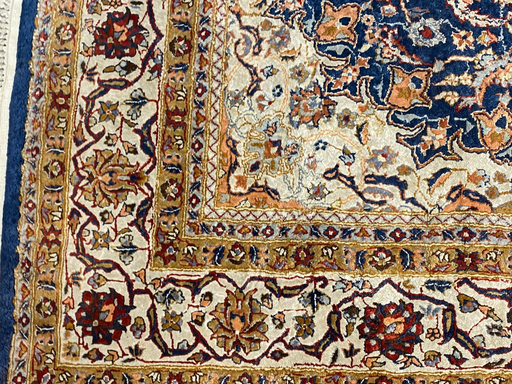 Nain Teppich Seideteppich Seide 1.000.000 Knoten 178x93cm Orientteppich