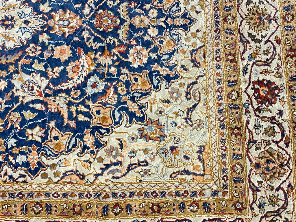 Nain Teppich Seideteppich Seide 1.000.000 Knoten 178x93cm Orientteppich