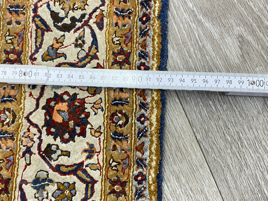 Nain Teppich Seideteppich Seide 1.000.000 Knoten 178x93cm Orientteppich